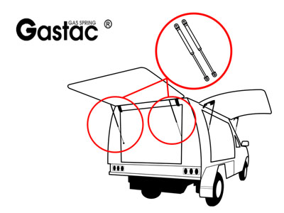 5003022409 Leer Camper Gas Shock – Best Replacement Lift Support for Truck Caps & Camper Shells